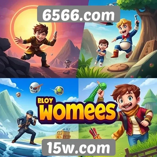 Novos jogos disponíveis no site 6566.com