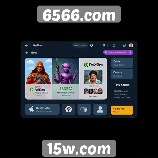 Avaliação da interface do usuário no 6566.com