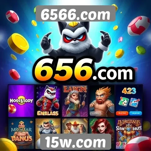 Variedade de jogos disponíveis em 6566.com